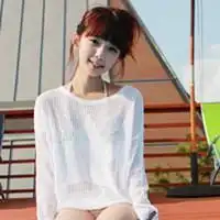 用于微信头像的清纯美女
