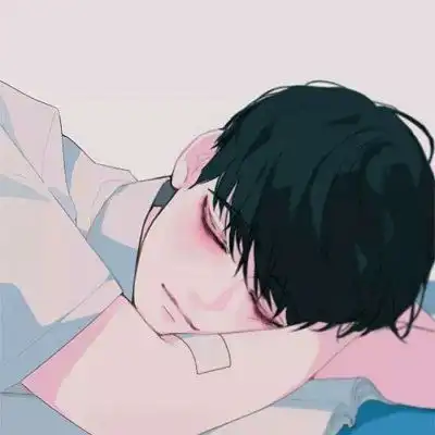 丧系动漫头像男生冷酷特别丧的头像男二次元
