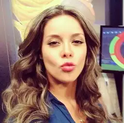 世界杯性感女记者赛场抢镜成红人引人追捧
