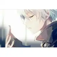 上下白边动漫男生头像帅气冷漠
