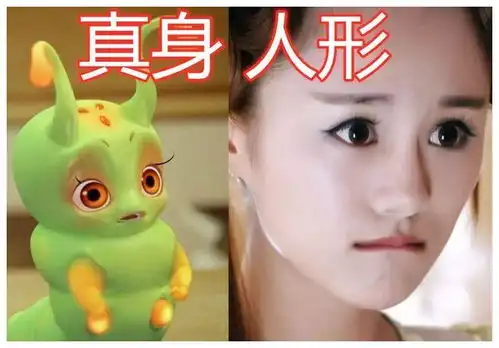 剧中萌宠人形vs真身,凤九稀有,糖宝可爱,最后一个喜感满满
