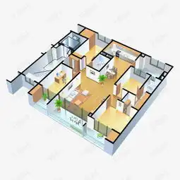 3d房子模型素材图片免费下载高清卡通手绘png千库网图片编号7846462
