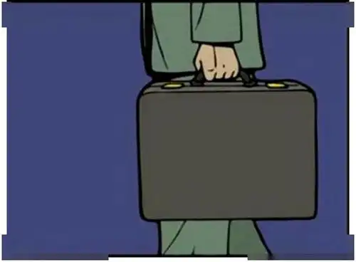 搞笑漫画让两个男人怦然心动的见面
