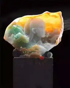 12000买进一块翡翠原石,一刀切出一片灿烂星空,货主还直接跳起来了咋了
