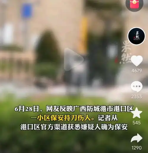 广西保安杀害一对夫妻,业主保安人平时挺好,有一对双胞胎女儿
