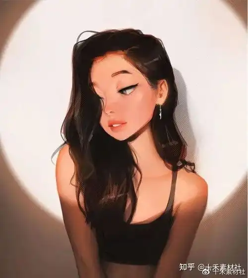 超级高级又有氛围感的女生头像文末有笔刷哦
