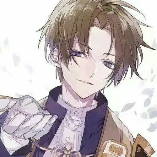 动漫男头阳光帅气
