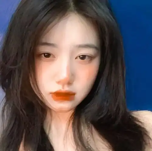 ins笑容超甜美女生头像
