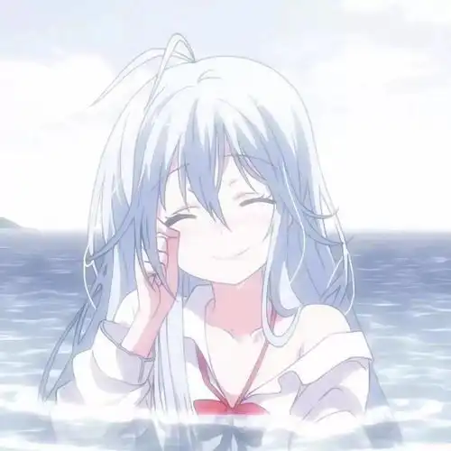 动漫女生头像干净的浅色系绝美动漫头像
