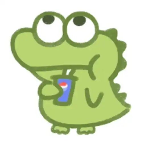 可爱的小鳄鱼头像比起我爱你我更喜欢我只爱你
