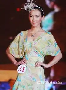 中国美女模特夺世界超模大赛冠军
