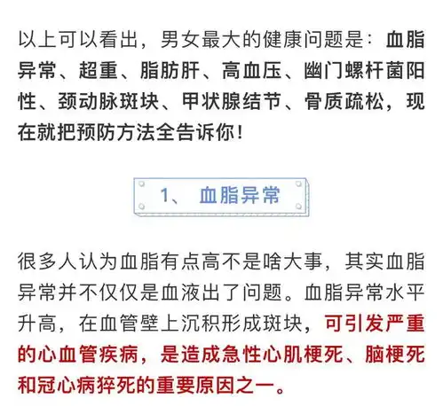 赶紧看看这份体检报告300多万人体检都有这8种健康问题
