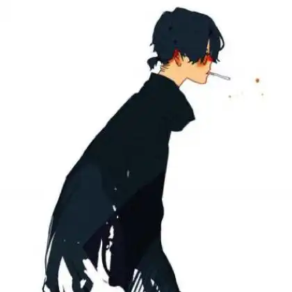 伤感卡通男生头像,一看就让人心疼的头像
