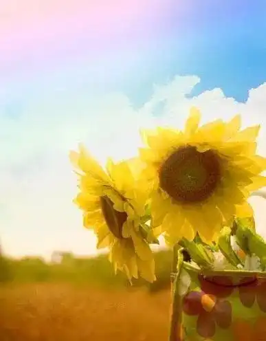 向阳花木易为春
