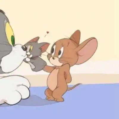 猫和老鼠的情头动漫头像
