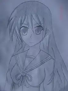 卡通女生头像看上去比较冷有很漂亮
