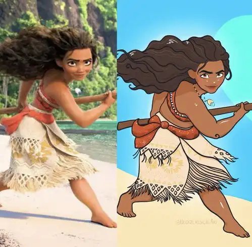 当迪士尼公主增胖200斤,对比图尤其明显小美人鱼的双下巴最真实
