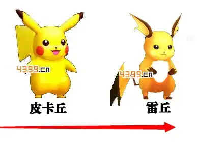 口袋妖怪皮卡丘进化流程详解进化过程介绍
