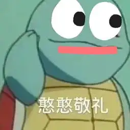 杰尼龟表情包合集让爷好好看看你这个憨批
