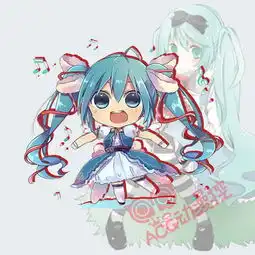 当二次元女神吃胖,变成q版本,超级可爱有木有
