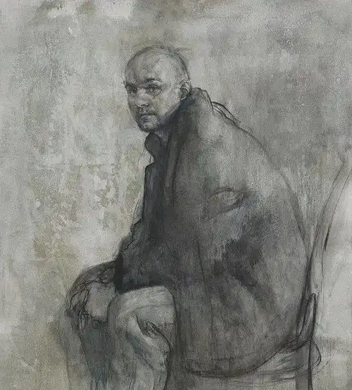 列宾美院终身教授,布洛欣速写欣赏
