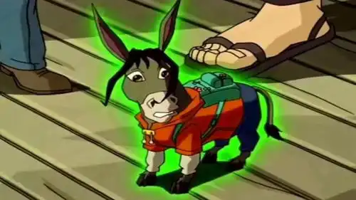 成龙历险记这次的恶魔让龙叔变成大头娃娃,小玉变成驴,特鲁成了女的
