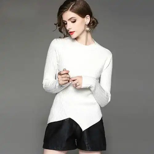 好衣服更能凸显奔四奔五女人的气质内涵,时髦针织衫让你优雅十足
