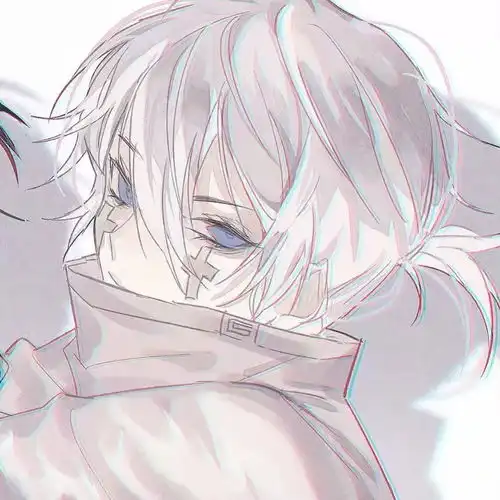 温柔至极的白发少年
