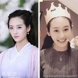 花千骨女星素颜糖宝秒杀赵丽颖
