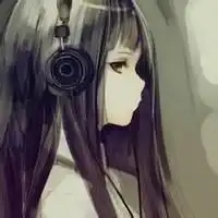 急用二次元高冷暗色妹子头像,高冷,是高冷的头像
