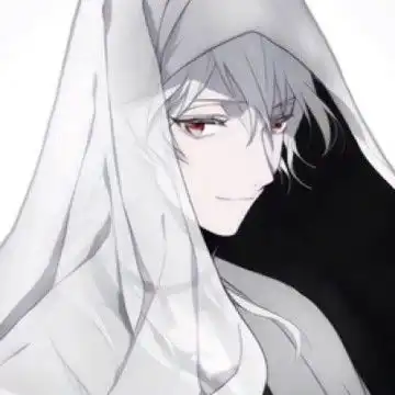 黑暗丧系动漫男头像特别丧的黑白男头像

