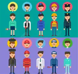 10款职业人物与头像矢量图矢量图免费下载ai格式编号22742675千图网
