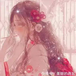 超甜二次元小仙女闺蜜头像,有生之年遇见你,竟花光我所有运气
