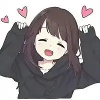 敲可耐的女生头像卡通敲阔耐的卡通少女头像
