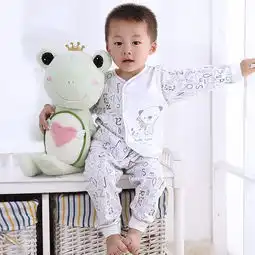 诺贝熊nuobeixiong宝宝保暖内衣套装012岁春秋纯棉薄款婴幼儿秋衣秋裤家居服春装图片大全邮乐官方网站
