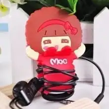 卡通绕线器锯齿式摩丝娃娃绕线器︱创意耳机绕线器卡通绕线器锯齿式摩丝娃娃绕线器︱创意耳机绕线器
