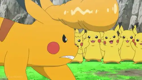 精灵宝可梦未来的道路八大量发生中,皮卡丘山谷4
