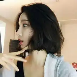 韩式微卷短发发型图片烫个微卷能时髦一大截
