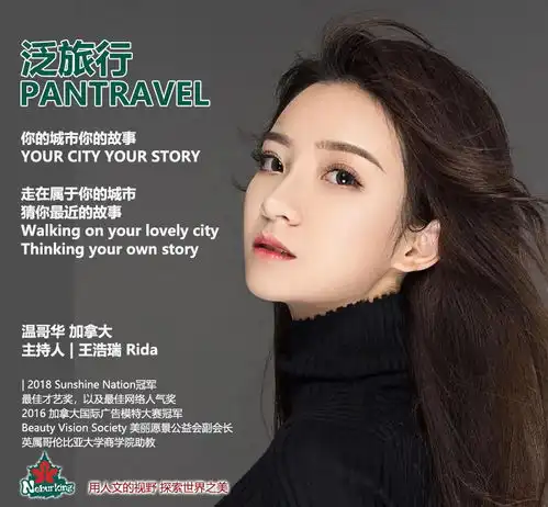 泛旅行一城一故事全球20位最美女主播直播中华传统文化节
