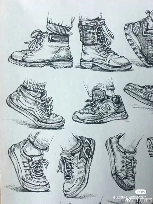 鞋子结构与表现
