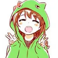 二次元头像女呆萌长发微信头像图片大全
