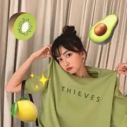 2019夏日女生头像清新好看微信丸子头女生头像大全
