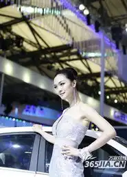 最美车模闪耀上海车展中外美女集中营

