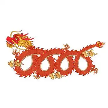 龙年剪纸海报设计模板下载节日素材素材下的春节设计模板
