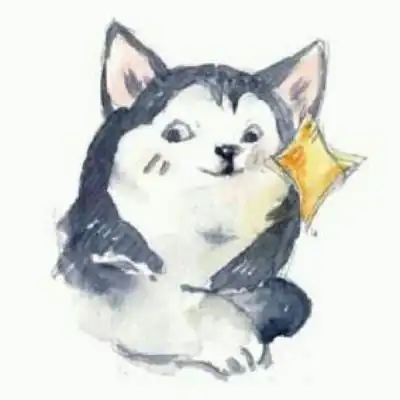 猫狗情侣头像一左一右可爱卖萌一猫一狗搞怪情侣头像
