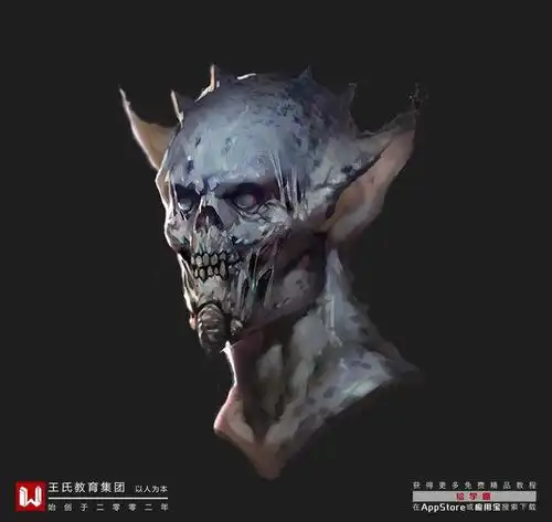 头像系列丨大耳朵怪物丨怪物怎么画丨ps板绘
