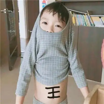 小孩情侣头像超萌
