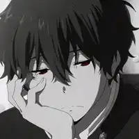 独自一人的头像男动漫动漫一个人孤独的男生头像
