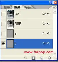 用photoshop调出照片非主流lab蓝色
