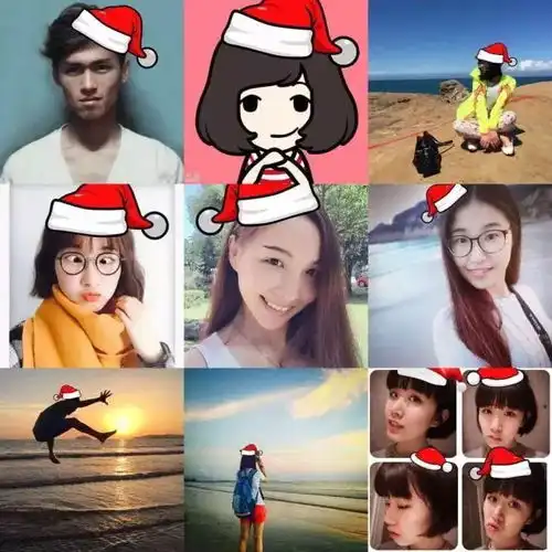 这里的圣诞祝福,比圣诞帽有趣多了
